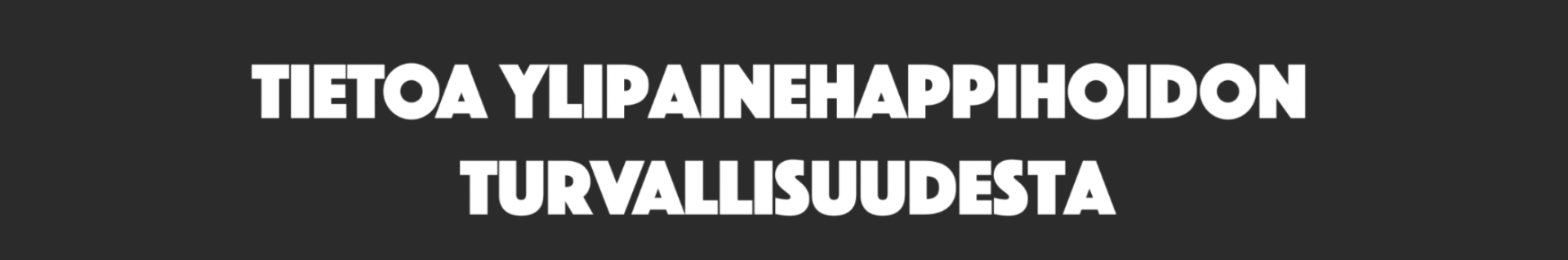 Klikkaa ja lue HBOT-hoitojemme turvallisuudesta.